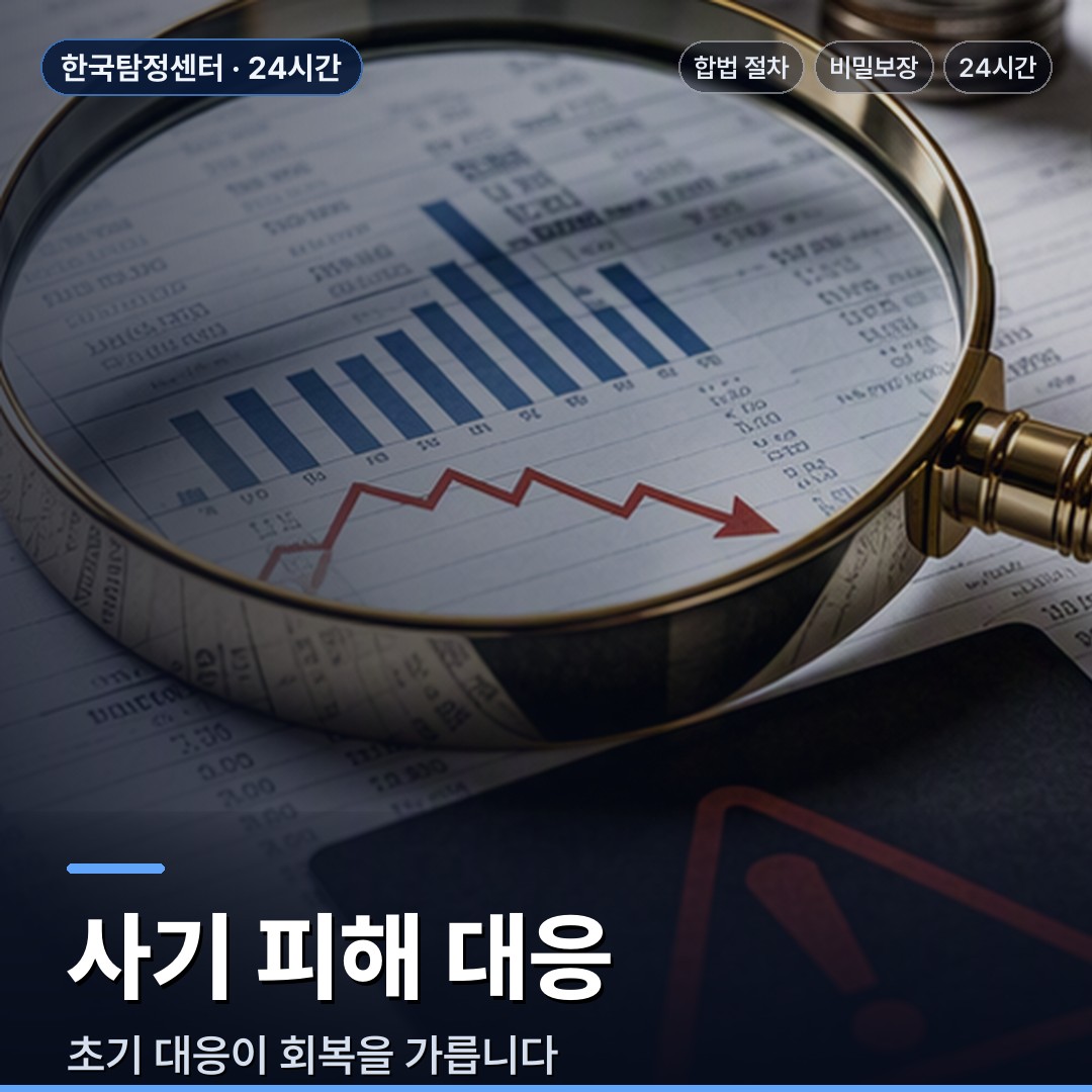 부여 흥신소 사기 피해 대응